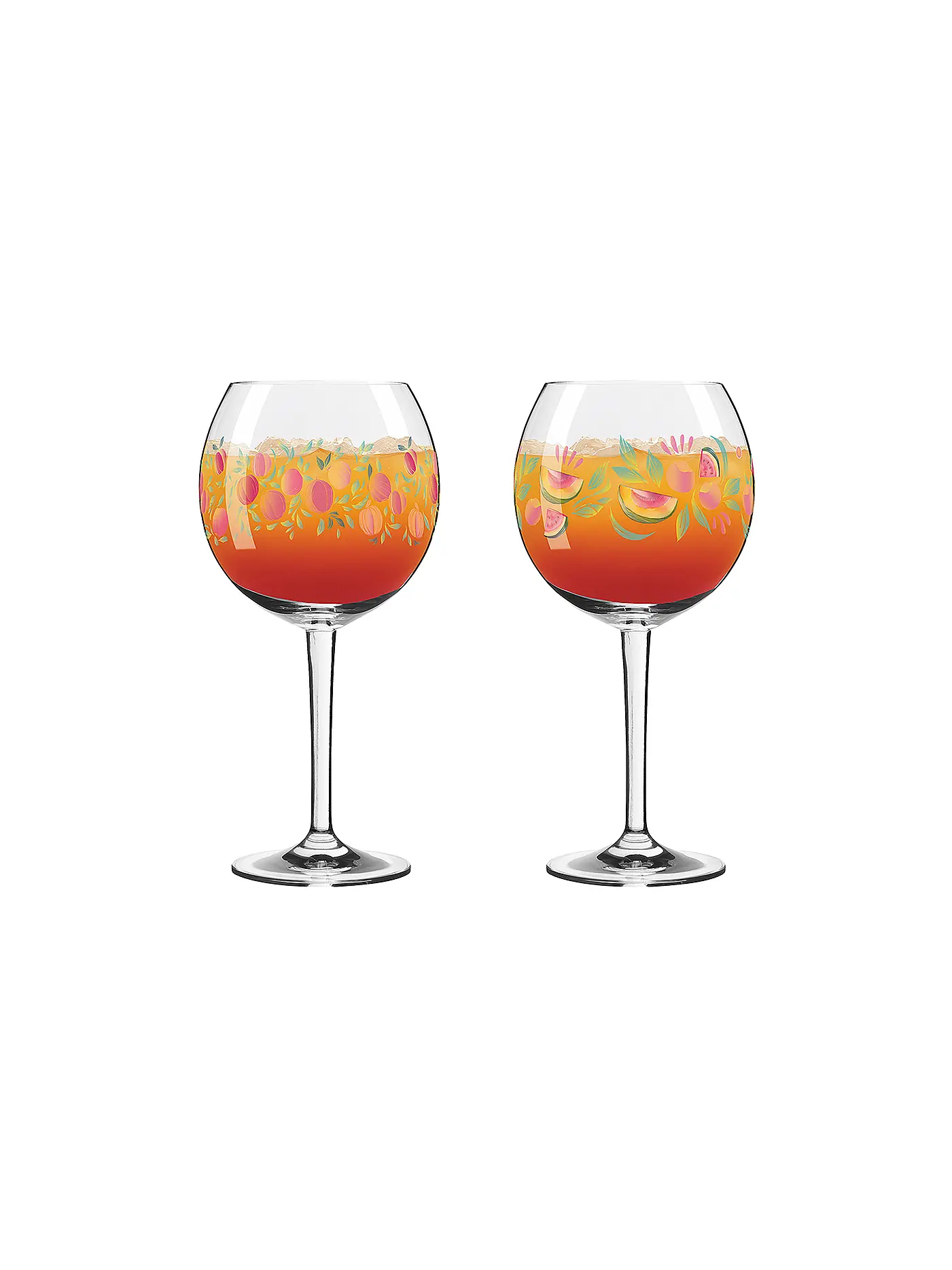 RITZENHOFF | Aperitifglas 2er Set SUMMER BREEZE F25 Orange | 